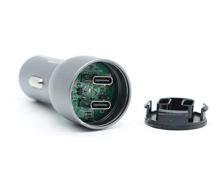 FR4 PCB برای شارژ ماشین با 2 کانکتور نوع C پشتیبانی از شارژ سریع 15W