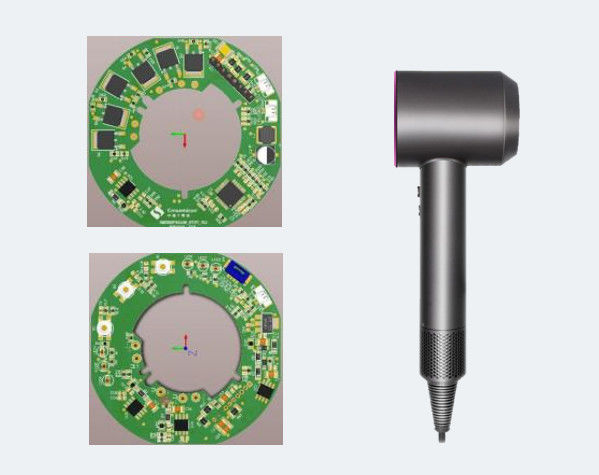 مونتاژ PCB سطح با پل کامل IPM برای خشک کن مو با فشار بالا سرعت بالا غیر محرک