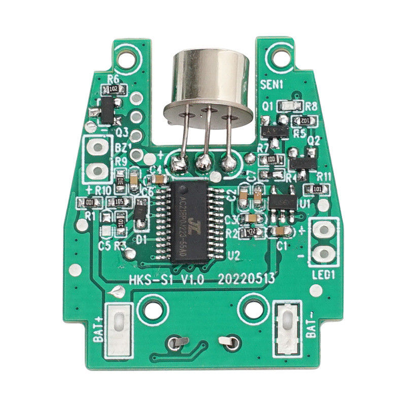 FR-4 تولید PCB انعطاف پذیر برای تست کننده الکل PCB جامد بدون سرب HASL VO Board رزین فنولیک