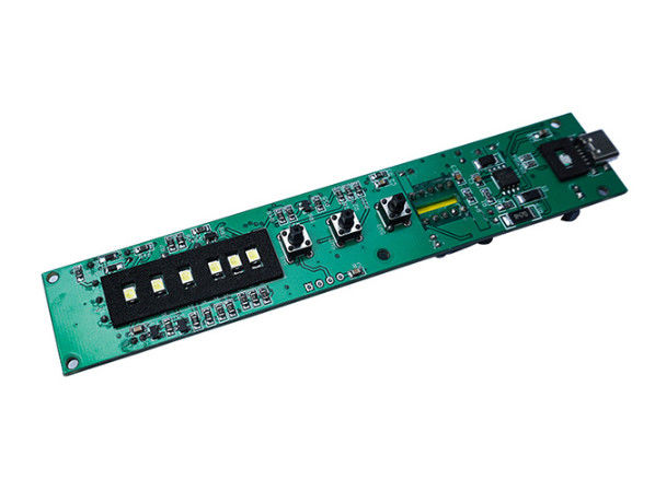 FR-4 واحد لایه PCB سازمانی برای RF زیبایی با کانکتور USB