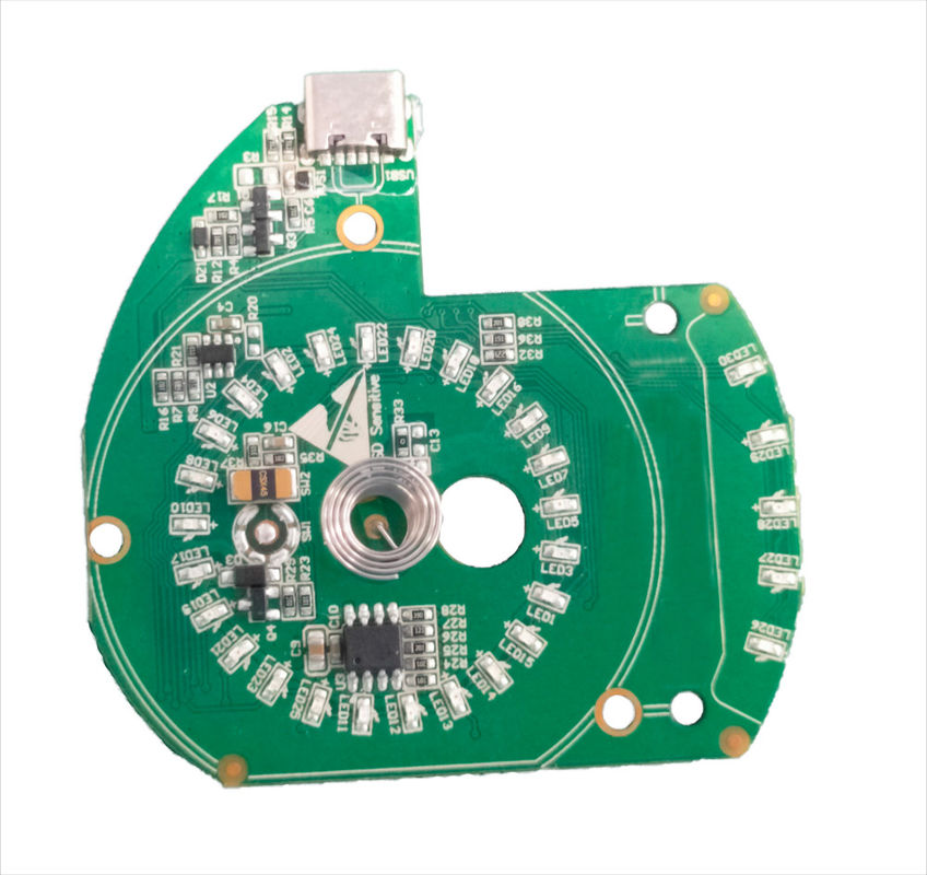 PCBA چند لایه ای برای ماشین آروماتراپی با شاخص LED نوع C رابط و عملکرد ضد سرنگونی