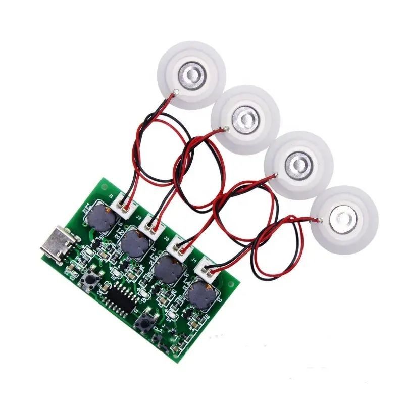 OEM ODM کنترل سفارشی مدار PCB برای سه سر مرطوب کننده Atomizer دستگاه درمان عطر