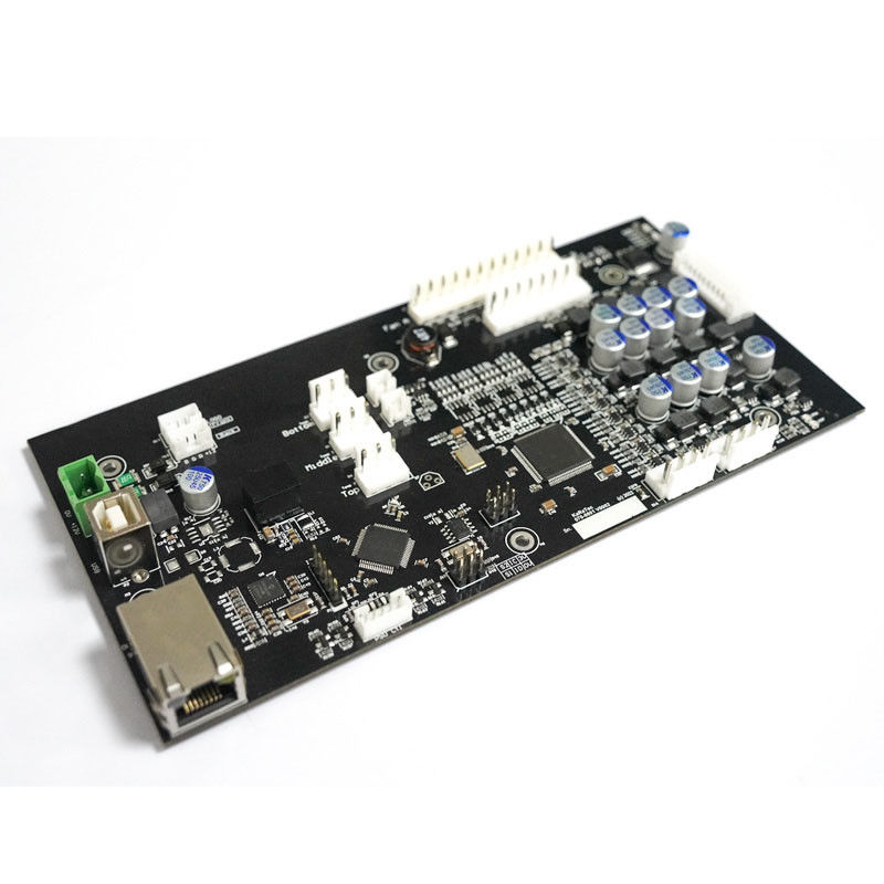 گواهینامه UL 2 لایه 0.1mm حداقل ردیابی سیستم PCB سفت / PCBA واحد محصول در KB6160C