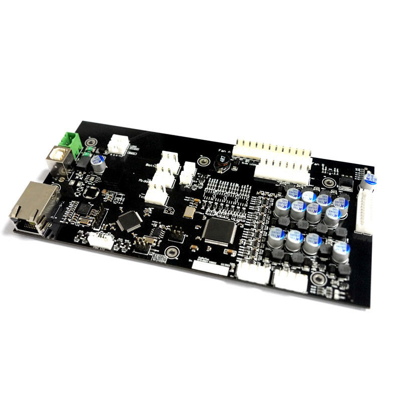 گواهینامه UL 2 لایه 0.1mm حداقل ردیابی سیستم PCB سفت / PCBA واحد محصول در KB6160C