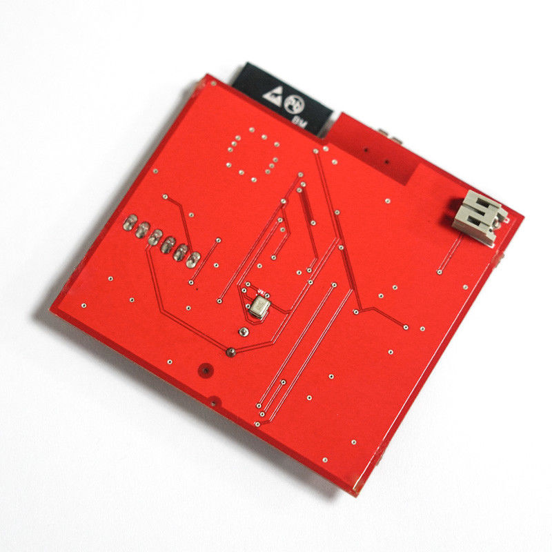 UL گواهی دو لایه قرمز FR-4 PCB برای تولید الکترونیک